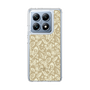 Slim Protection Case［ Ungrid - FlowerPrint - Beige ］