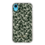 Slim Protection Case［ Ungrid - FlowerPrint - Black ］