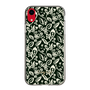 Slim Protection Case［ Ungrid - FlowerPrint - Black ］