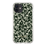 Slim Protection Case［ Ungrid - FlowerPrint - Black ］