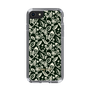 Slim Protection Case［ Ungrid - FlowerPrint - Black ］