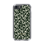 Slim Protection Case［ Ungrid - FlowerPrint - Black ］