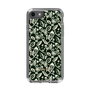 Slim Protection Case［ Ungrid - FlowerPrint - Black ］