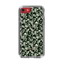 Slim Protection Case［ Ungrid - FlowerPrint - Black ］