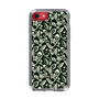 Slim Protection Case［ Ungrid - FlowerPrint - Black ］