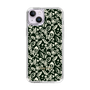 Slim Protection Case［ Ungrid - FlowerPrint - Black ］