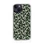 Slim Protection Case［ Ungrid - FlowerPrint - Black ］