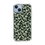 Slim Protection Case［ Ungrid - FlowerPrint - Black ］