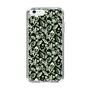 Slim Protection Case［ Ungrid - FlowerPrint - Black ］