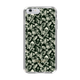 Slim Protection Case［ Ungrid - FlowerPrint - Black ］