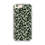 Slim Protection Case［ Ungrid - FlowerPrint - Black ］