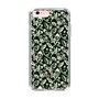 Slim Protection Case［ Ungrid - FlowerPrint - Black ］