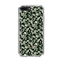 Slim Protection Case［ Ungrid - FlowerPrint - Black ］