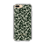 Slim Protection Case［ Ungrid - FlowerPrint - Black ］