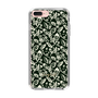 Slim Protection Case［ Ungrid - FlowerPrint - Black ］