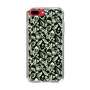 Slim Protection Case［ Ungrid - FlowerPrint - Black ］