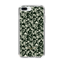 Slim Protection Case［ Ungrid - FlowerPrint - Black ］