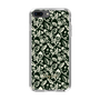 Slim Protection Case［ Ungrid - FlowerPrint - Black ］