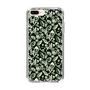 Slim Protection Case［ Ungrid - FlowerPrint - Black ］