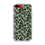 Slim Protection Case［ Ungrid - FlowerPrint - Black ］
