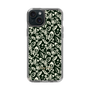 Slim Protection Case［ Ungrid - FlowerPrint - Black ］