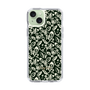 Slim Protection Case［ Ungrid - FlowerPrint - Black ］