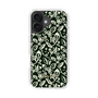 Slim Protection Case［ Ungrid - FlowerPrint - Black ］