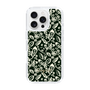 Slim Protection Case［ Ungrid - FlowerPrint - Black ］