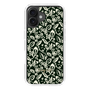 Slim Protection Case［ Ungrid - FlowerPrint - Black ］