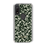 Slim Protection Case［ Ungrid - FlowerPrint - Black ］