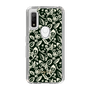 Slim Protection Case［ Ungrid - FlowerPrint - Black ］