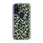 Slim Protection Case［ Ungrid - FlowerPrint - Black ］