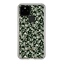 Slim Protection Case［ Ungrid - FlowerPrint - Black ］