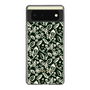 Slim Protection Case［ Ungrid - FlowerPrint - Black ］