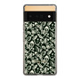Slim Protection Case［ Ungrid - FlowerPrint - Black ］