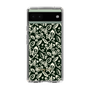 Slim Protection Case［ Ungrid - FlowerPrint - Black ］