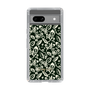 Slim Protection Case［ Ungrid - FlowerPrint - Black ］