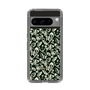 Slim Protection Case［ Ungrid - FlowerPrint - Black ］