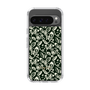 Slim Protection Case［ Ungrid - FlowerPrint - Black ］