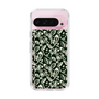 Slim Protection Case［ Ungrid - FlowerPrint - Black ］