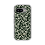 Slim Protection Case［ Ungrid - FlowerPrint - Black ］