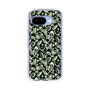 Slim Protection Case［ Ungrid - FlowerPrint - Black ］