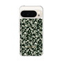 Slim Protection Case［ Ungrid - FlowerPrint - Black ］