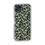 Slim Protection Case［ Ungrid - FlowerPrint - Black ］