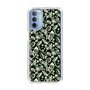 Slim Protection Case［ Ungrid - FlowerPrint - Black ］