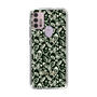 Slim Protection Case［ Ungrid - FlowerPrint - Black ］