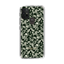 Slim Protection Case［ Ungrid - FlowerPrint - Black ］