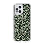 Slim Protection Case［ Ungrid - FlowerPrint - Black ］