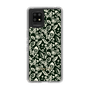 Slim Protection Case［ Ungrid - FlowerPrint - Black ］