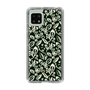 Slim Protection Case［ Ungrid - FlowerPrint - Black ］